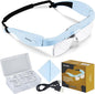 YOCTOSUN Magnifying Glass with Light, Magnifying Glasses with 5 Lenses by YOCTOSUN