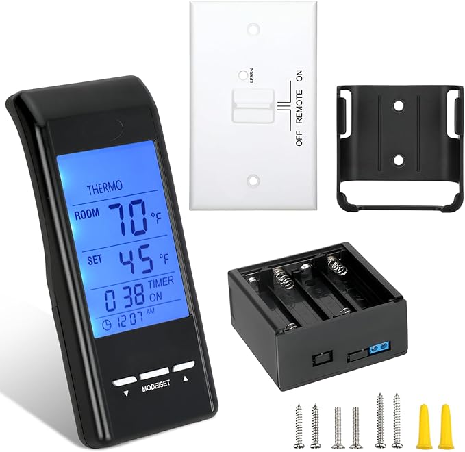Universal Smart Fireplace Remote Control, Fit by HomePage