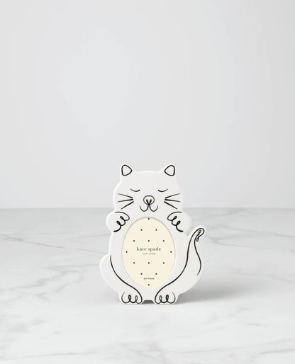 kate spade new york Wild Things 4x3 Cat Picture Frame