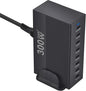 OHLOPL 300W 8-Port GaN PD3.1 Desktop Charging Station | Intelligent Power by Unknown