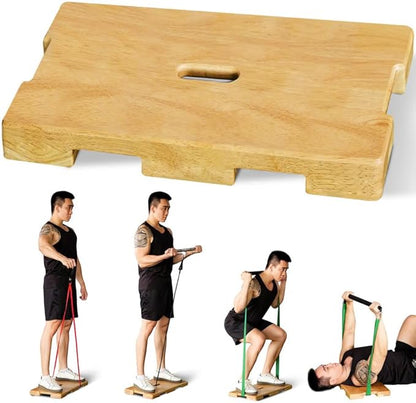 Wood Fitness Board, Exercise Platform or Wooden Exercise Board by SIEUSALEVN