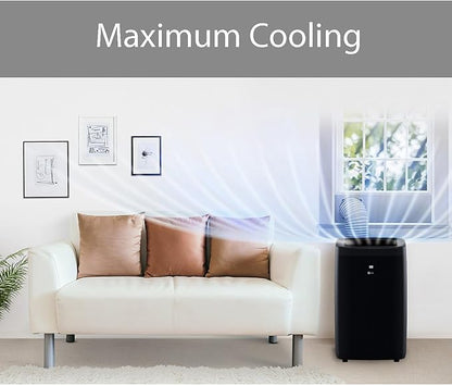 LG 10, 000 BTU Smart Portable Air Conditioner, Cools 450 Sq.Ft., Portable Air - Image 6