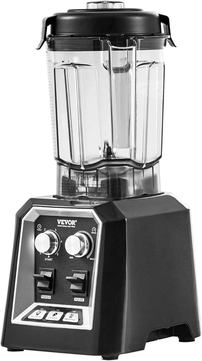 VEVOR Professional Blender, Commercial Countertop Blenders, 68 oz Jar Blender - Image 9