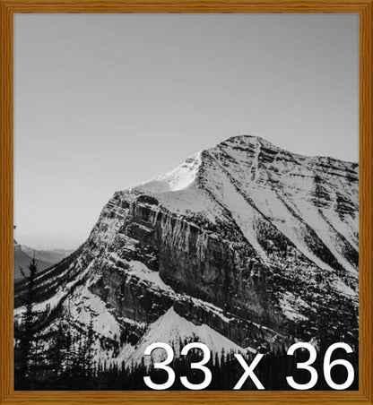 Frame It Easy 33 x 36 Hazel Wood Frame by FrameItEasy