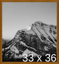 Frame It Easy 33 x 36 Hazel Wood Frame by FrameItEasy