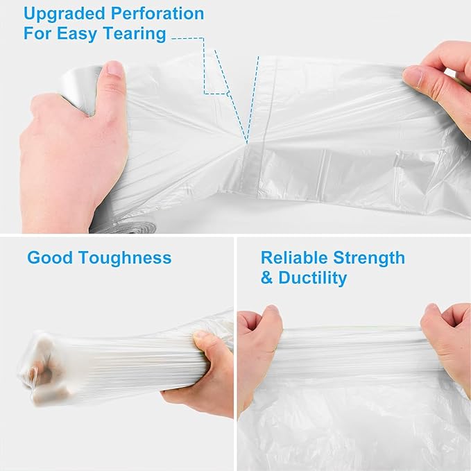 8 Gallon Kitchen Trash-Bags Biodegradable-Garbage-Bag Unscented - Image 3