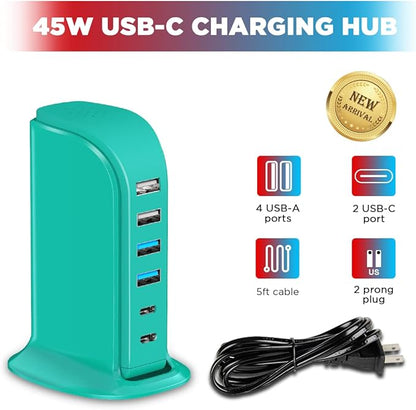 USB Charger Block Upoy, Charging Station - Image 3