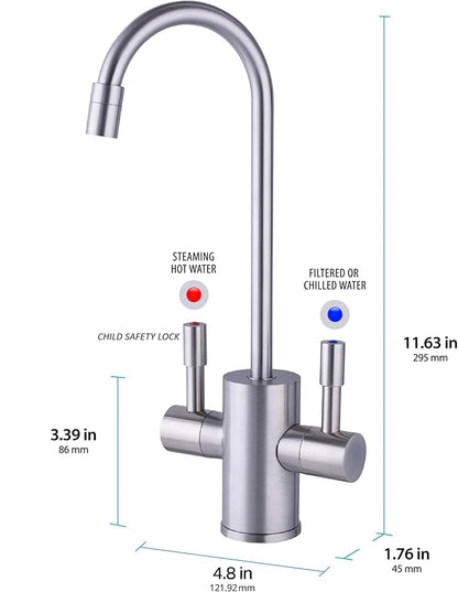 Ready Hot Compact Instant Hot Water Dispenser, Stainless Steel Tank, Wall - Image 3