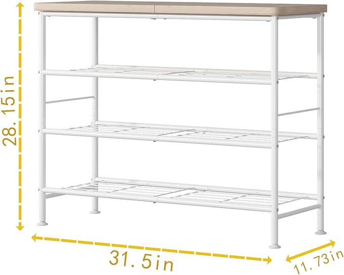 SUOERNUO Shoe Rack Organizer 4 Tier - Image 3