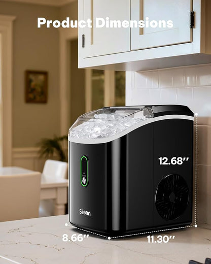 Silonn Nugget Ice Maker Countertop, Pellet Ice Machine - Image 7