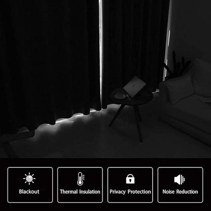 DWCN Blackout Curtains for Bedroom, Room Darkening Thermal Insulated Living - Image 2