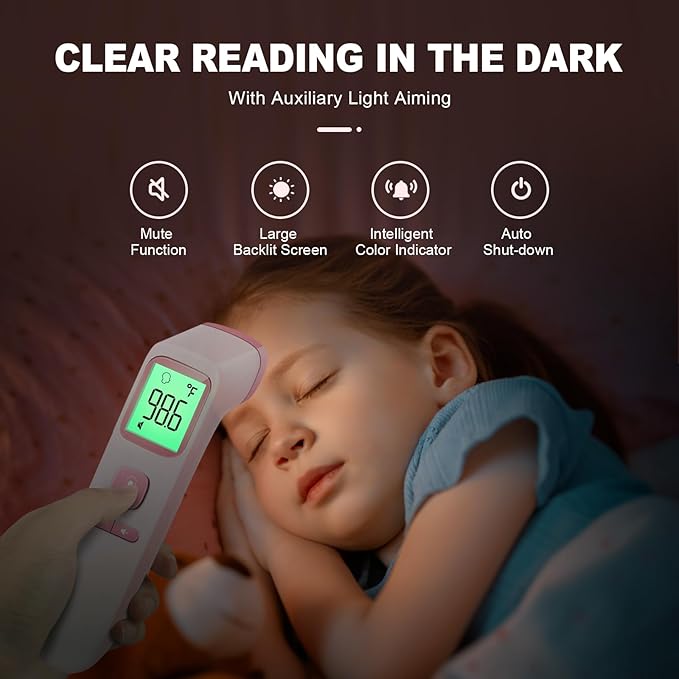No-Touch Thermometer for Adults and Kids, Digital Accurate Baby Thermometer - Image 6