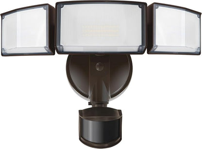 LUTEC 72W 7500LM LED Security Lights Motion Sensor Light Outdoor, 5000K Daylight by LUTEC