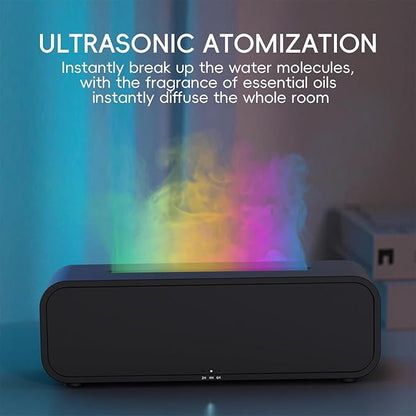 Essential Oil Diffuser, Music Sync Fire Flame Aromatherapy Diffuser, 250ml Cool - Image 5