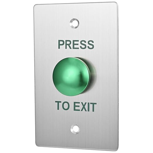 Push to Exit Button for Door Access Control Big Press Button Waterproof - Image 3