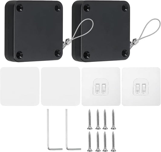 PATIKIL Punch-Free 1000g Automatic Sliding Screen Door Closer by PATIKIL
