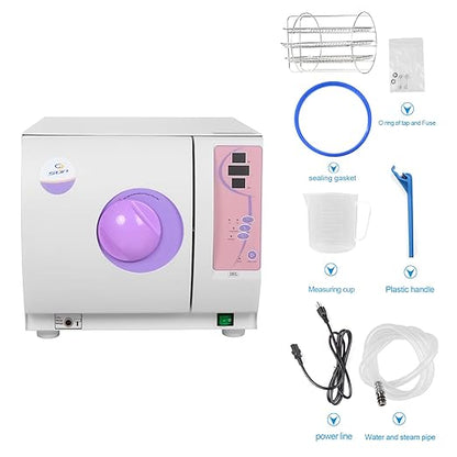 16L/18L/23L Benchtop Type Autoclave Class N Series Portable Lab Autoclave Steam - Image 5