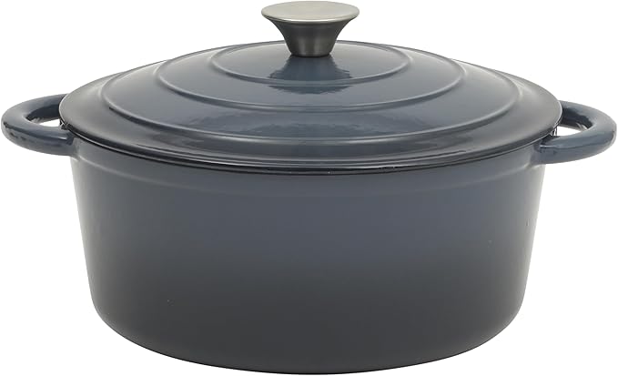 Gibson Home Addlestone 5 Qt Enameled Cast Iron Dutch Oven Pot by GibsonHomewares