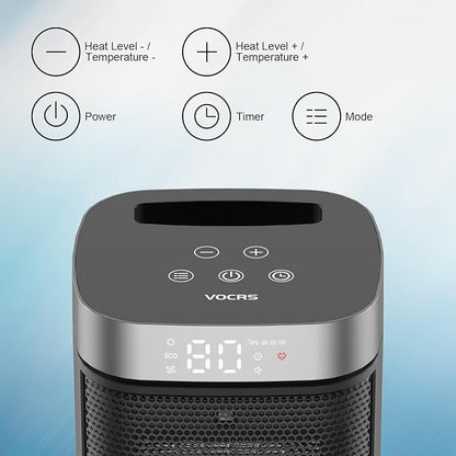 Small Portable Space Heater for Indoor Use - Image 2
