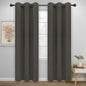 Easy-Going Blackout Curtains for Bedroom, Solid Thermal Insulated Grommet and by Easy-Going