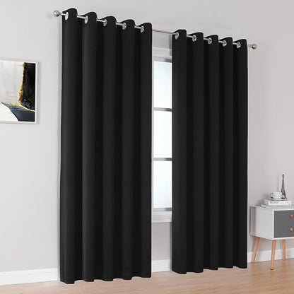 DUALIFE Blackout Room Divider Curtains - Image 2