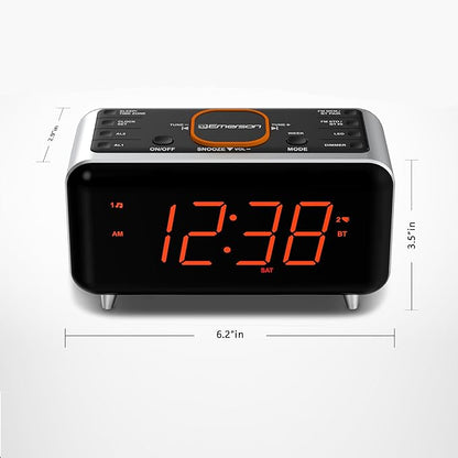 Emerson CKS1521 SmartSet Bluetooth Dual Alarm Clock Radio - Image 11