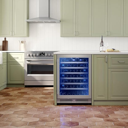 Zephyr Presrv 24" Wine Fridge Single Zone Under Counter - Image 7