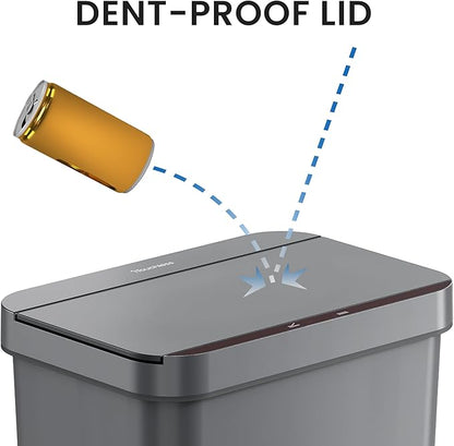 iTouchless Prime 13.2 Gallon Sensor Trash Can, Slim and Space-Saving, Durable - Image 4