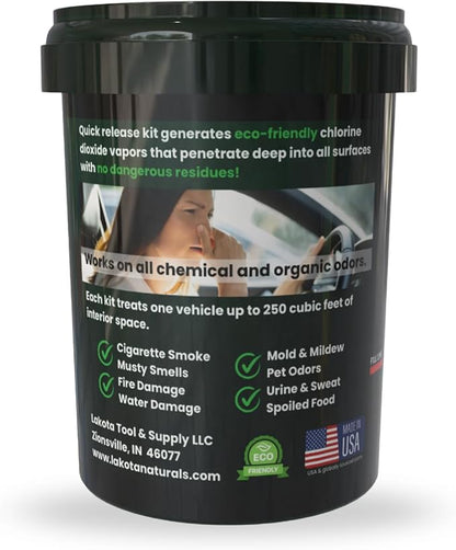 Chlorine Dioxide Fogger Deodorizing Kit, Car Bomb Odor Eliminator, Smoke Smell - Image 2