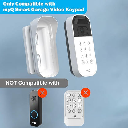 Swivel Mount for myQ Smart Garage Video Keypad, Angle Adjustable Degree - Image 2