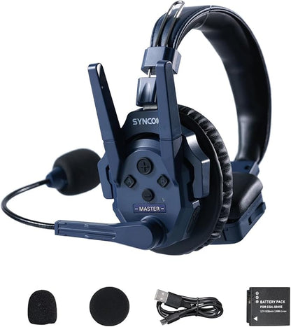 SYNCO Xtalk Master Wireless Intercom Headset System, 1 Person 2.4GHz by SYNCO