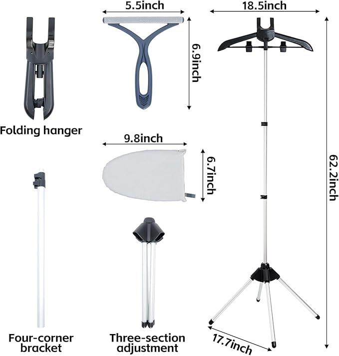 FujDun Garment Steamer Stand for Clothes - Image 6