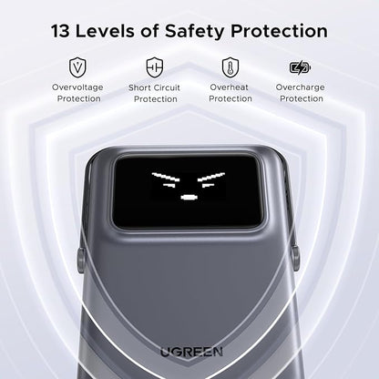 UGREEN Uno Magnetic Power Bank, Wireless Portable Charger, 20W Fast Charging - Image 7