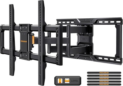 Perlegear UL-Listed Full Motion TV Wall Mount by Perlegear