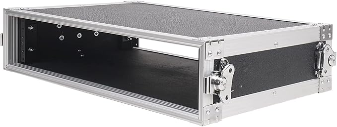 Sound Town 2U PA/DJ Rack/Road Case, - Image 3