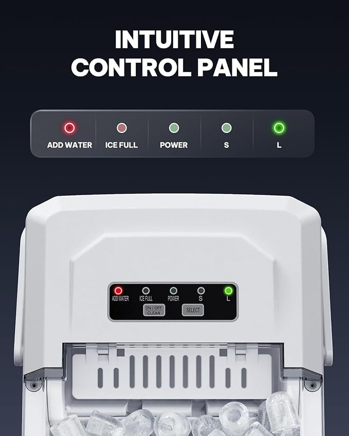 Silonn Ice Maker Countertop, Self-Cleaning Ice Makers - Image 6