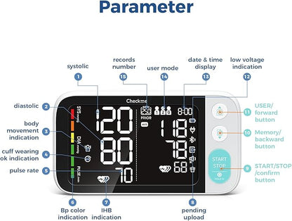 Checkme Blutooth Blood Pressure Monitors - Image 7