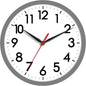AKCISOT Wall Clock 8 Inch Silent Non-Ticking Modern Clocks Battery Operated by Akcisot
