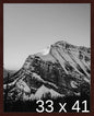 Frame It Easy 33 x 41 Merlot Wood Frame by FrameItEasy