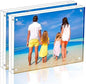 Meetu Acrylic Picture Frame 6x8 Tabletop Photo Frame Magnetic Double Sided by Meetu