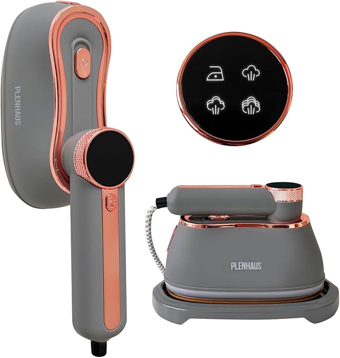 Professional Garment Steamer for Clothes 2 in 1, High Steam Volume 20g/min for by PLENHAUS
