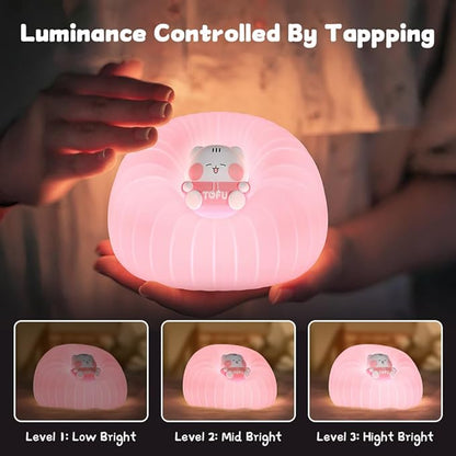 ICARER FAMILY Night Light for Bedroom, Rechargeable LED Lamp - Image 2