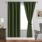 JIUZHEN Blackout Curtains for Bedroom– Thermal Insulated, Noise Reducing Room by JIUZHEN