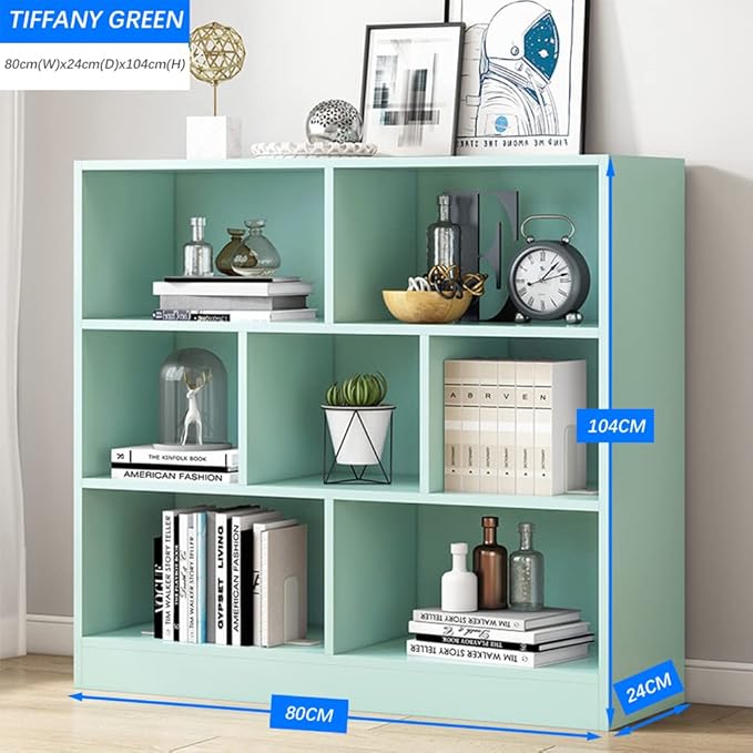 IOTXY Open Shelf Low Bookcase - Image 2