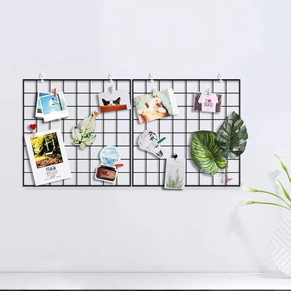Feadily 4 Pack Metal Grid Wall Board Including 1 Hook Rack, Photos & Pictures - Image 6