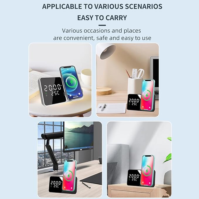 IHAO Multifunctional Alarm Clock - Image 7