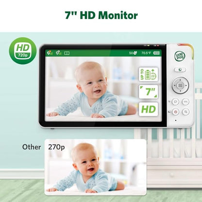 LeapFrog 2-Camera Color Night Vision Video Baby Monitor - Image 2