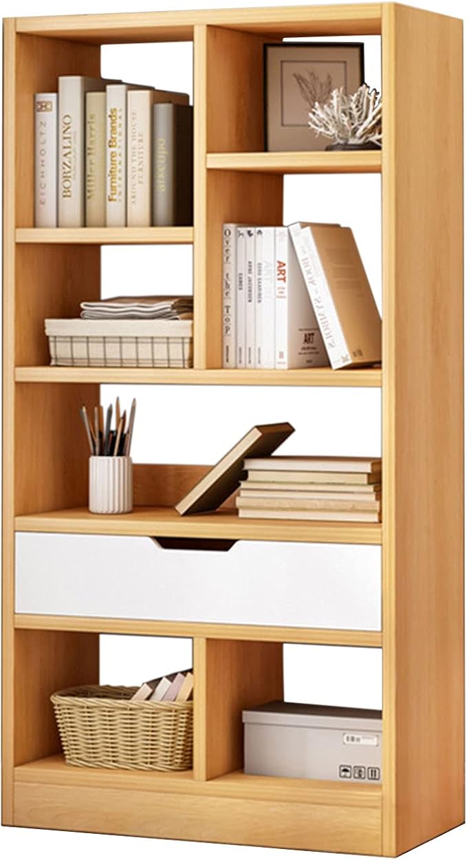 IOTXY Wooden Open Shelf Bookcase by IOTXY