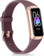 Fitness Tracker with 24/7 Heart Rate Blood Oxygen Sleep Monitor, 1.1" AMOLED by Bakoor