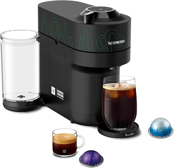 Nespresso Vertuo Pop+ Coffee and Espresso Maker by Breville, Samra Origins by by Nespresso